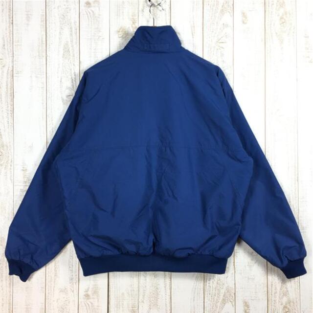 MENs L  パタゴニア 1993 シェルド シンチラ ジャケット SHELLED SYNCHILLA JACKET 雪なしタグ プルシアンブルー×ブルーブラック アメリカ製 生産終了モデル 希少カラー 希少サイズ 入手困難 PATAGONIA 28131 Prussian Blue / Blueblack ネイビー系