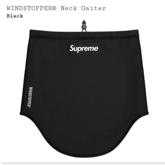 Supreme WINDSTOPPER Neck Gaiter Black Supreme WINDSTOPPER Neck Gaiter Black