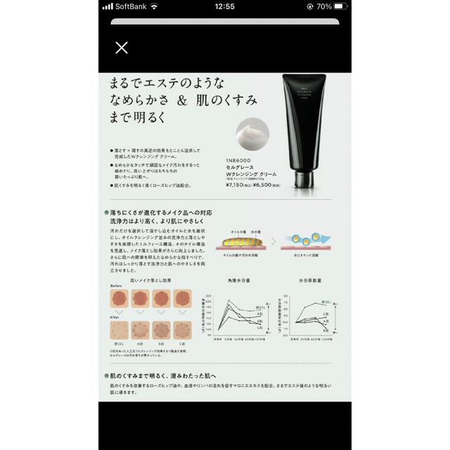 今月限定価格ナリス化粧品 新セルグレース6点セットの通販 by miki|ラクマ