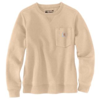 カーハート(carhartt)のカーハート　レディース　スウェット　XS　アイボリー　●新品　Carhartt(トレーナー/スウェット)