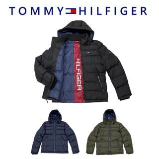 トミーヒルフィガー(TOMMY HILFIGER)のトミーヒルフィガー パファージャケット ナイロン 158an508 Lサイズ(ナイロンジャケット)