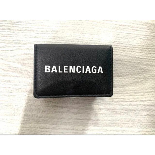 Balenciaga - BALENCIAGA 三つ折り財布 エブリデイキャッシュ ミニ