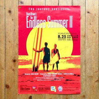 エンドレスサマー(THE ENDLESS SUMMER（TES）)の非売品 The Endless Summer Ⅱ エンドレスサマー ポスター(印刷物)