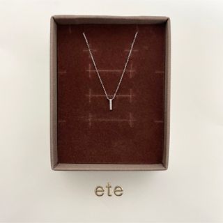 エテ(ete)のete ネックレス 新品未使用(ネックレス)