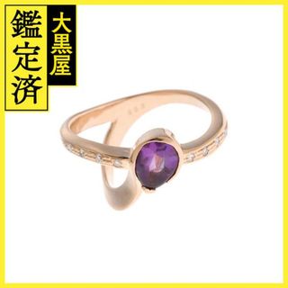 JEWELRY　K18ピンクゴールド　アメジスト/ダイヤモンド　11号【430】(リング(指輪))