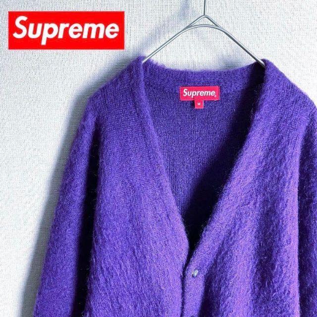 軽量な折り畳み自転車 完売商品!supreme モヘアカーディガン ブラック