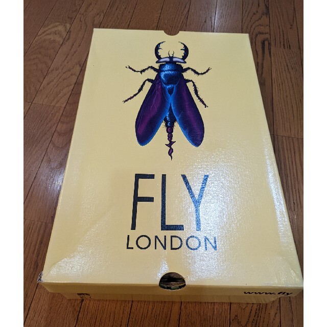 新品・未使用 FLYLONDON フライロンドン 黒革紐靴 サイズ アウトレット