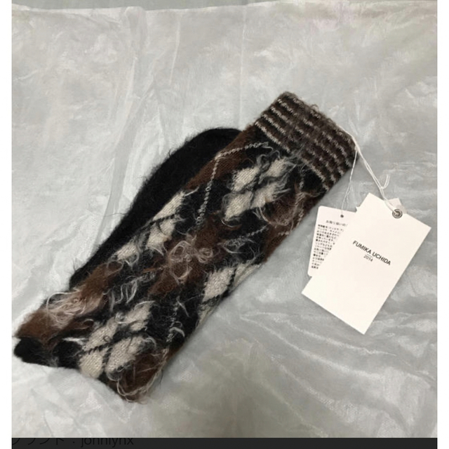 FUMIKA_UCHIDA - 新品！FUMIKA_UCHIDA モヘアソックス　フミカウチダ
