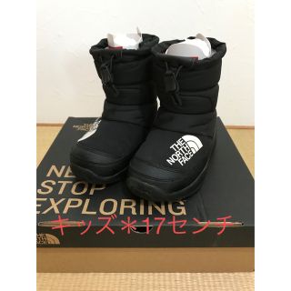 ザノースフェイス(THE NORTH FACE)のノースフェイス　キッズ　17センチ　＊新品同様(ブーツ)