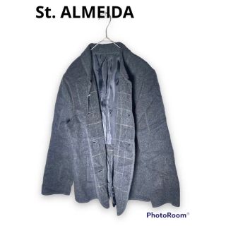 【美品】コート　ジャケット　St. ALMEIDA　セントアルメイダ　ウール(テーラードジャケット)