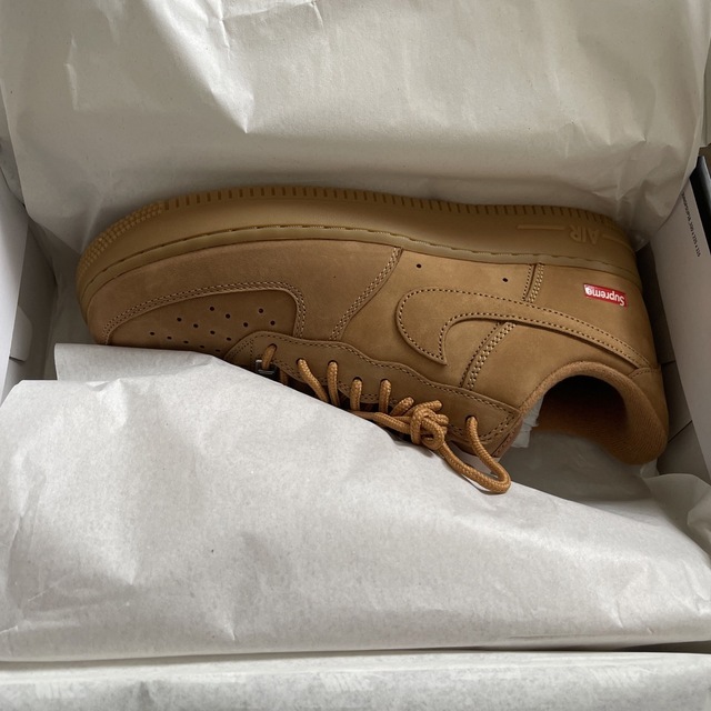 新品未使用⭐︎supreme×NIKE air force 1 FLAX