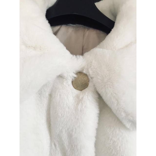 【snow white】Winter Love Faux Fur Coat