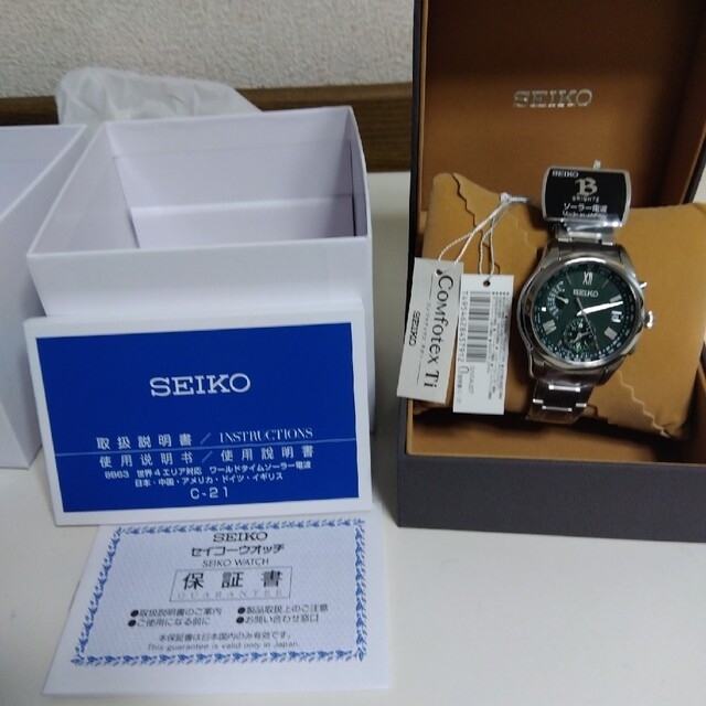 値下げしました】seiko confortex Ti saga307 | www.innoveering.net