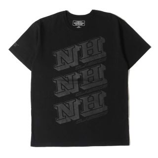 ネイバーフッド(NEIGHBORHOOD)のNEIGHBORHOOD ネイバーフッド Tシャツ 3連 NH ロゴTシャツ NH.TYPE / C-TEE.SS 18SS ブラック 黒 L トップス カットソー 半袖 【メンズ】【中古】【R022】(Tシャツ/カットソー(半袖/袖なし))