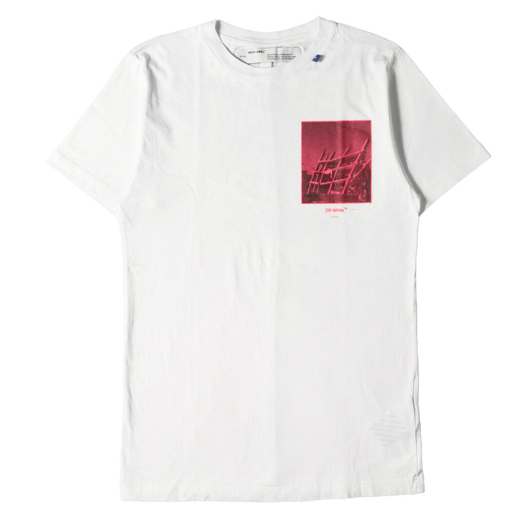 OFF-WHITE オフホワイト Tシャツ フォト グラフィック クルーネックT