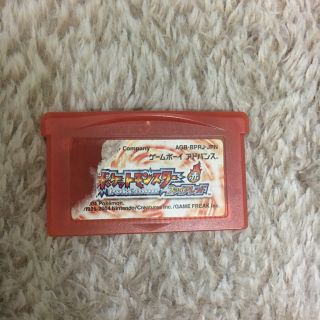 ファイアレッド　GBA(携帯用ゲームソフト)