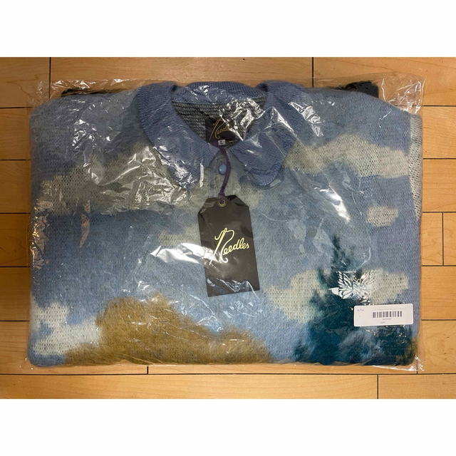 森の雑貨屋さん KITH × NEEDLES MOHAIR POLO SWEATER XL