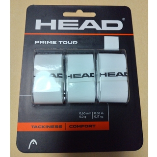 ヘッド(HEAD)のHEAD テニス グリップテープ 白 3本入り(その他)