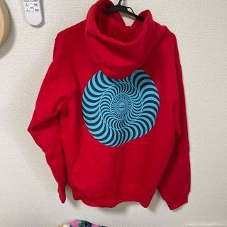 シュプリーム(Supreme)の美品⭐︎supreme spit fire hooded sweat shirt(パーカー)