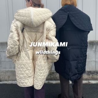 今晩のみ　jun mikami × wild things ダウンジャケット