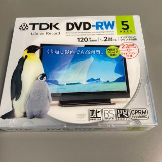 ティーディーケイ(TDK)のTDK 録画用DVD-RW DRW120DPWA5U(その他)