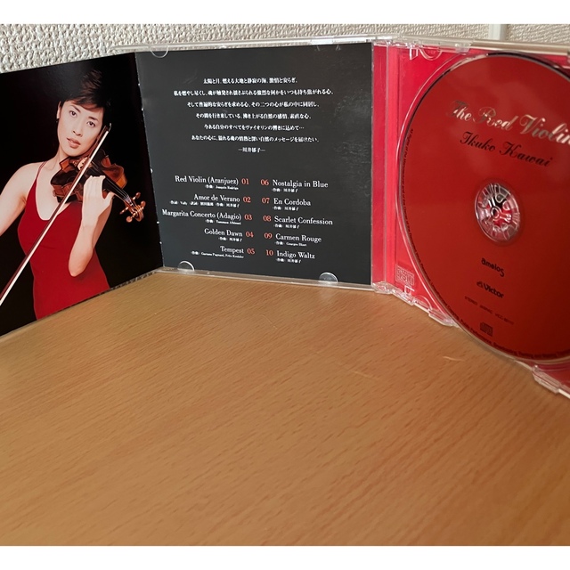 川井郁子さん　The Red Violin エンタメ/ホビーのCD(クラシック)の商品写真