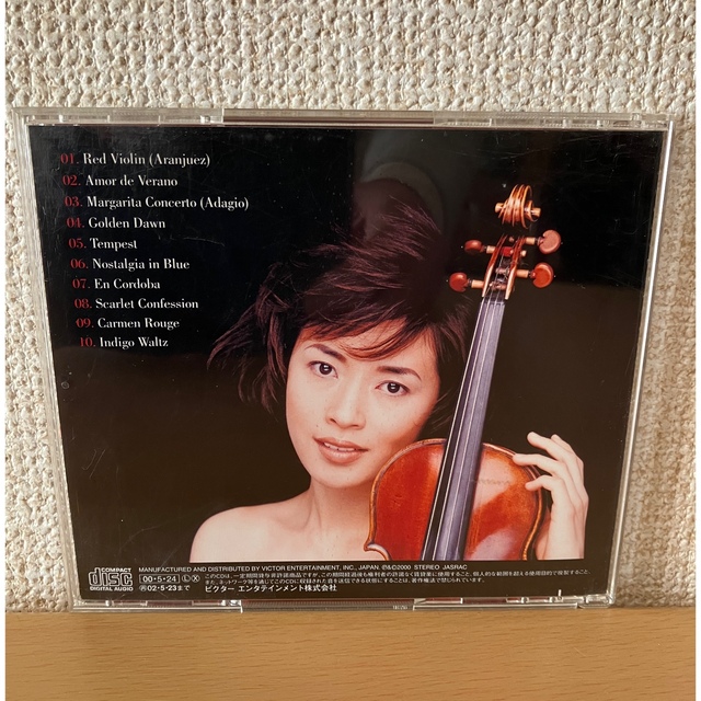 川井郁子さん　The Red Violin エンタメ/ホビーのCD(クラシック)の商品写真