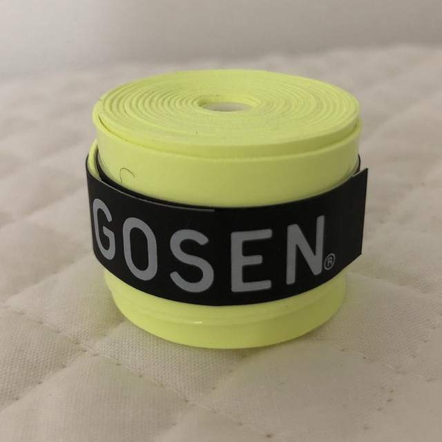 GOSEN(ゴーセン)のGOSEN グリップテープ 1個★迅速発送 蛍光黄色 ゴーセンマイバチ色変更可 エンタメ/ホビーのエンタメ その他(その他)の商品写真