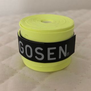 ゴーセン(GOSEN)のGOSEN グリップテープ 1個★迅速発送 蛍光黄色 ゴーセンマイバチ色変更可(その他)