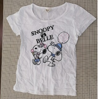 スヌーピー(SNOOPY)のスヌーピー　Tシャツ(サイズL)(Tシャツ(半袖/袖なし))