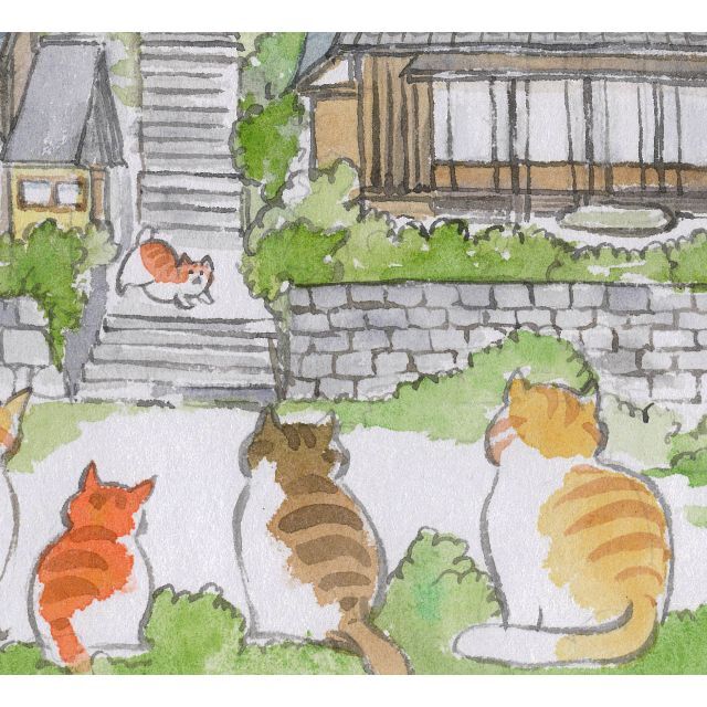 Japanese Village with Cats! 猫のいる日本村！ 3
