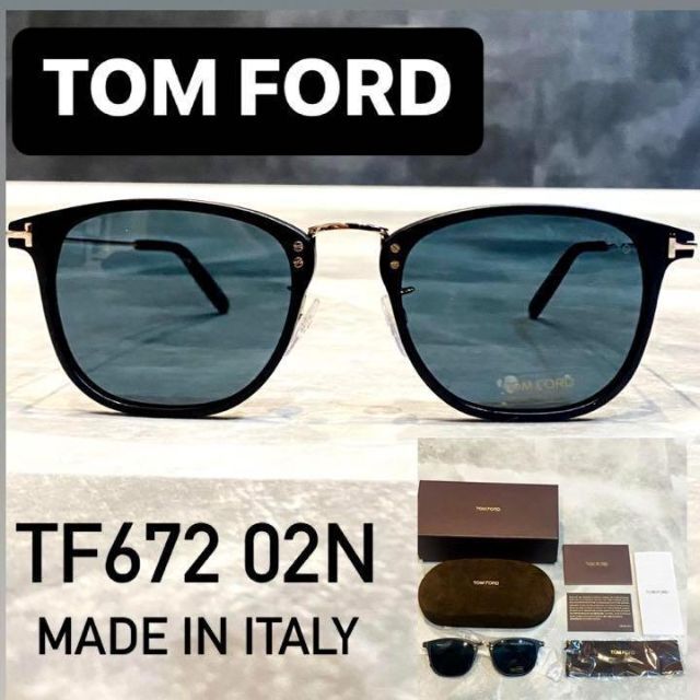 TOM FORD - 【新品未使用】トムフォード サングラス TOM FORD TF672 02N