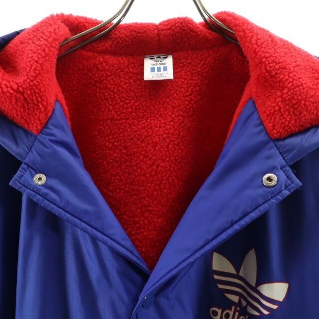 adidas - アディダス 80s 90s デサント製 ベンチコート M ブルー