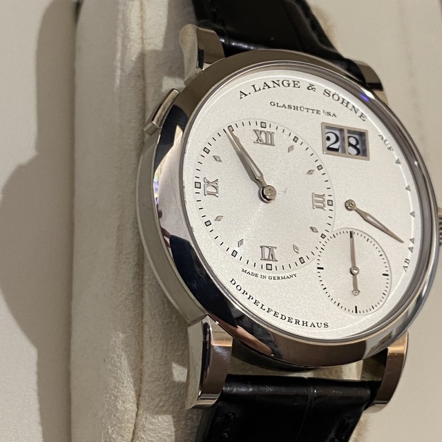 A. Lange & Söhne（A. Lange & Sohne）(ランゲアンドゾーネ)の数回　定価532万　ランゲ＆ゾーネ　18KWG　ランゲ1　191.039 箱/保 メンズの時計(腕時計(アナログ))の商品写真