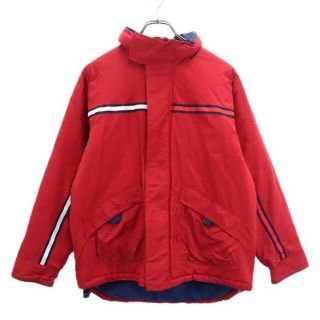 トミーヒルフィガー(TOMMY HILFIGER)のトミーヒルフィガー 90s オールド 中綿 ナイロンジャケット M レッド系 TOMMY HILFIGER メンズ 【中古】  【221205】(ダッフルコート)