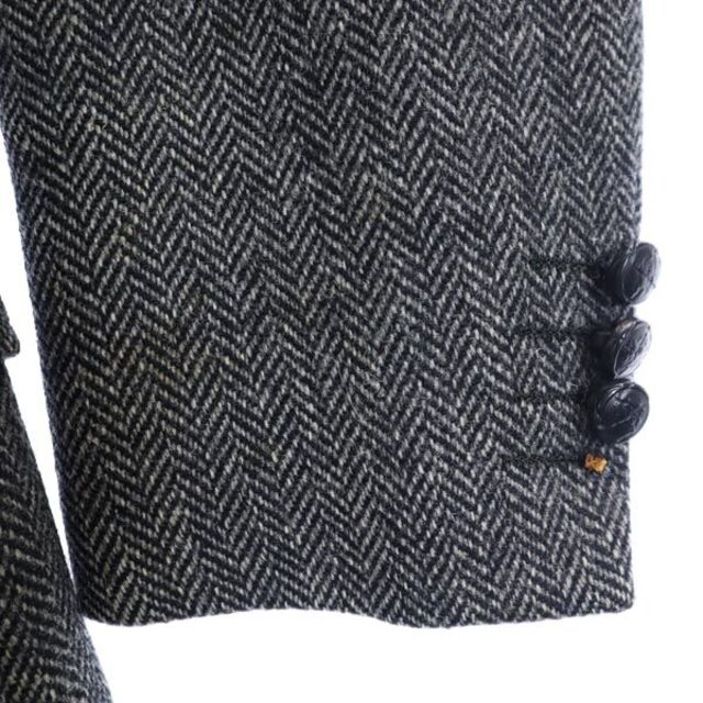 BURBERRY - バーバリー 80s 90s ヘリンボーン地 テーラードジャケット