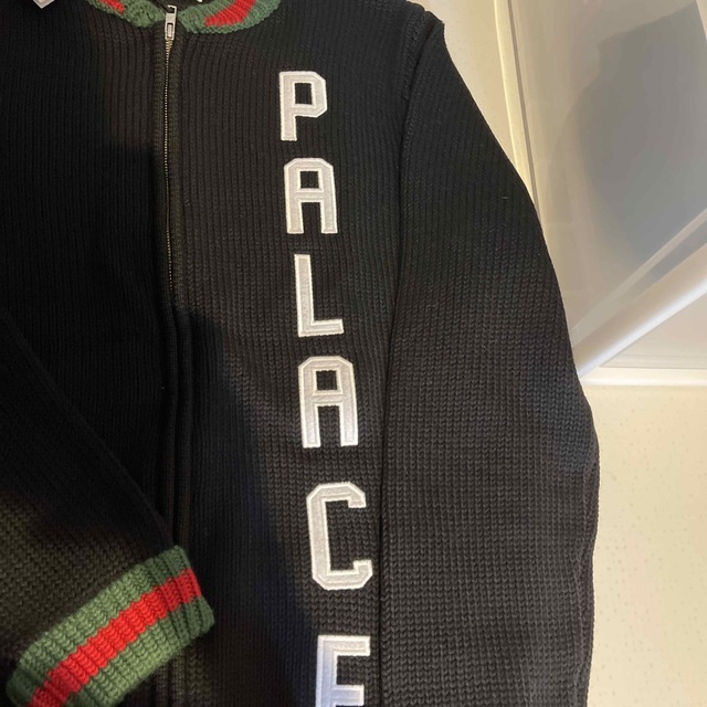 PALACE(パレス)の新品未使用⭐︎palace グッチ柄　カーディガン　XL⭐︎ メンズのトップス(ニット/セーター)の商品写真