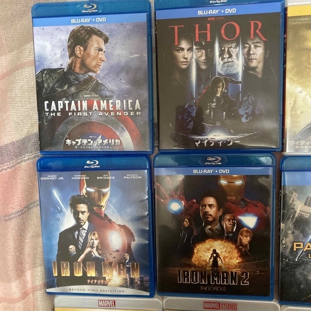 MARVEL アメコミ BluRay DVD まとめ売り 1