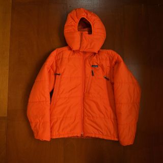 patagonia パタゴニア　オレンジ パフジャケット ダウン