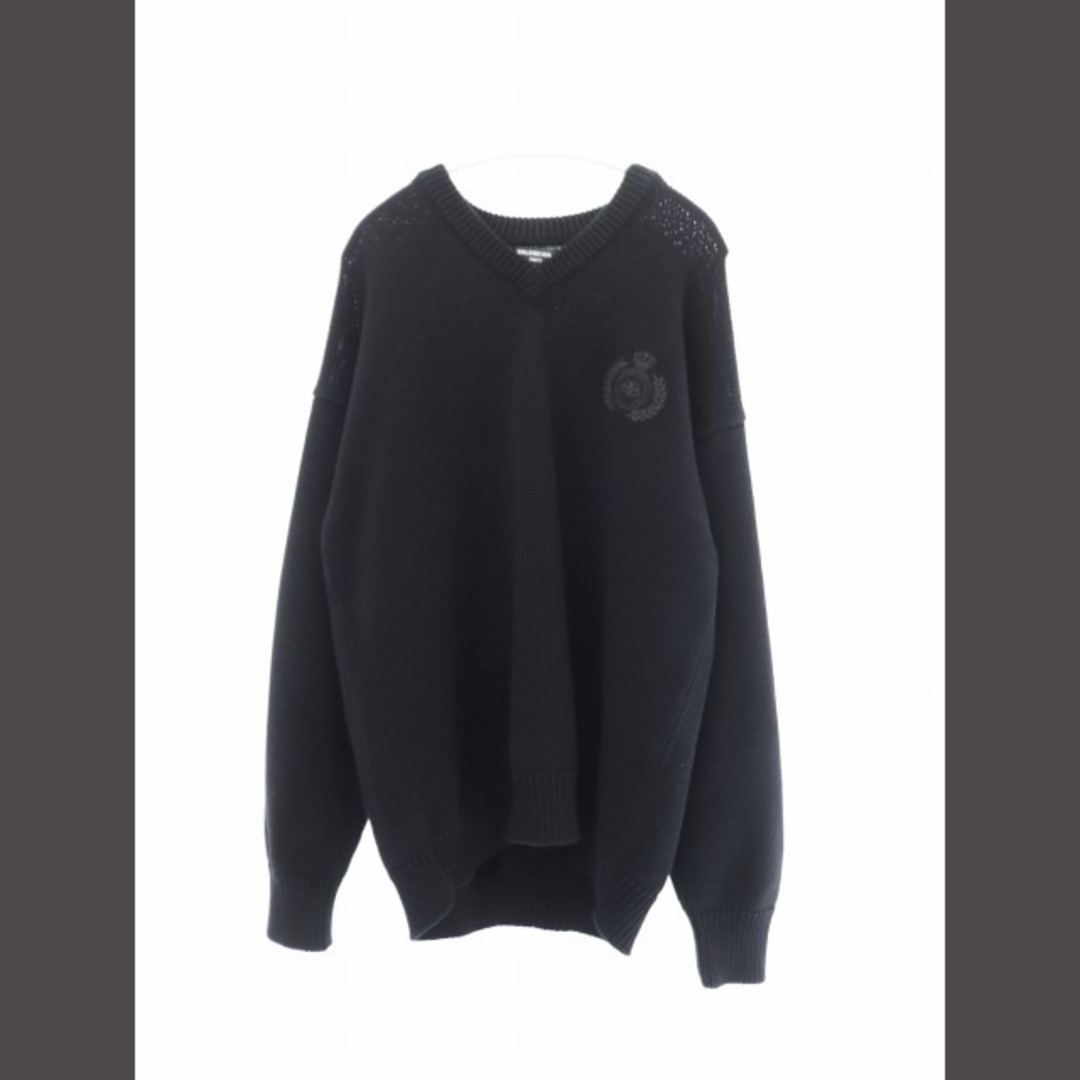 BALENCIAGA 21AW FREE INTARSIA KNIT XS