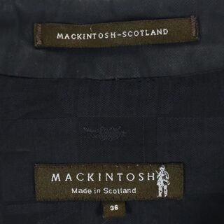 MACKINTOSH - マッキントッシュ スコットランド製 トレンチ コート 36 
