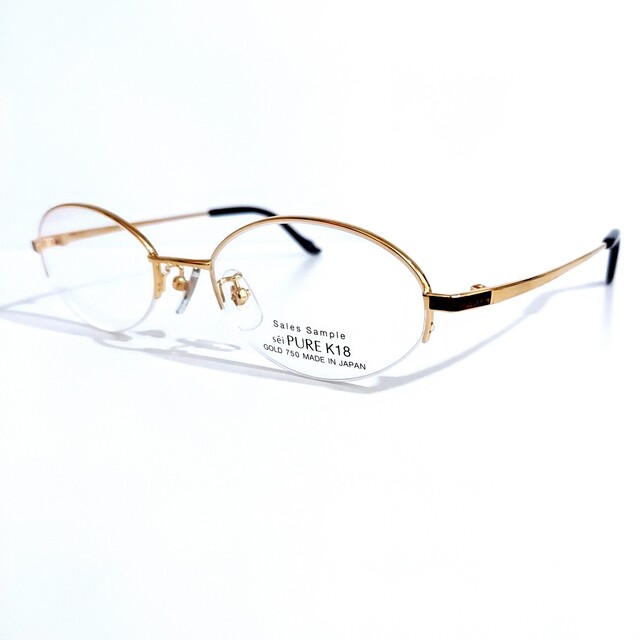 No.1701メガネ sei PURE K18【度数入り込み価格】 smcint.com