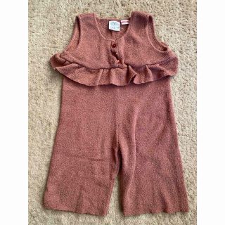 ザラキッズ(ZARA KIDS)のニットサロペット(ワンピース)