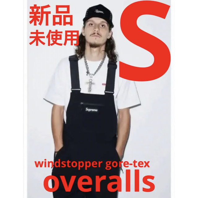 大人気 Supreme Sサイズ black overalls Windstopper Supreme - サロペット+オーバーオール 大人気 Supreme Sサイズ black overalls Windstopper Supreme - サロペット+オーバーオール