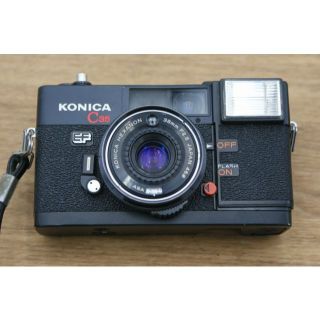 コニカミノルタ(KONICA MINOLTA)の8018 良品 Konica コニカ C35 EF 38mm 2.8(フィルムカメラ)