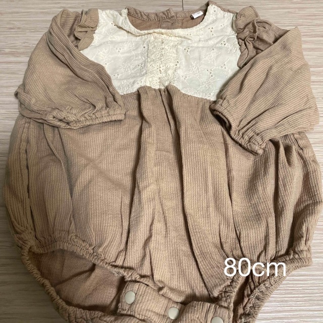 子供服　80cm ロンパース キッズ/ベビー/マタニティのベビー服(~85cm)(ロンパース)の商品写真