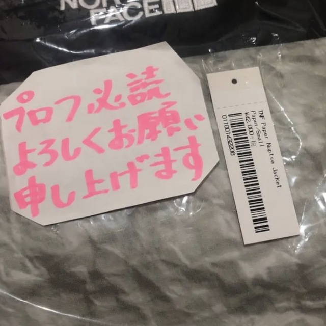 Supreme(シュプリーム)の希少S Supreme North Face Paper Nuptse 紙ヌプシ メンズのジャケット/アウター(ダウンジャケット)の商品写真