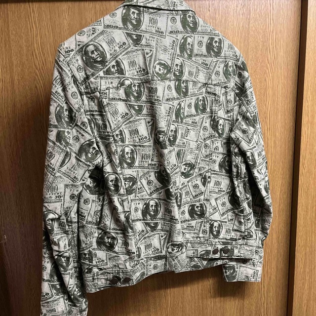 supreme 100 dollar Bill Trucker jacket M - ジャケット/アウター