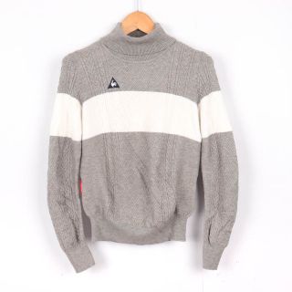 le coq sportif - ルコックスポルティフ 長袖セーター ケーブルニット ...