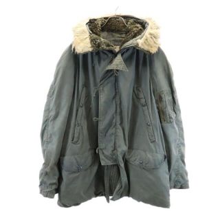 アメリカ空軍 80s DLA ヴィンテージ ミリタリージャケット L カーキ系